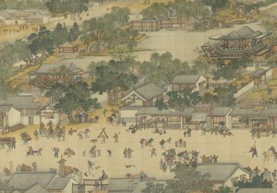 图片[5]-(Qing Court Version of) Up the River During Qingming-China Archive